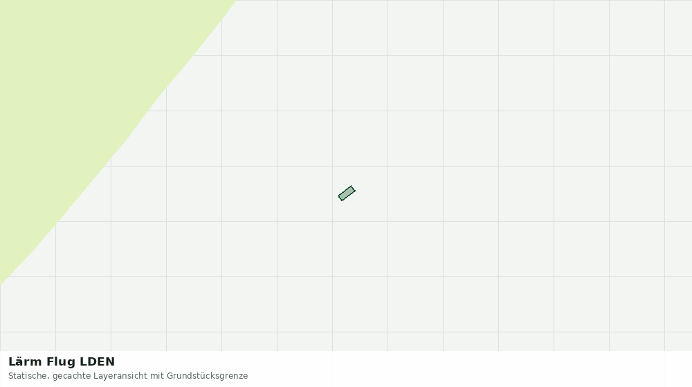 Statische Kartenansicht: Lärm Flug LDEN