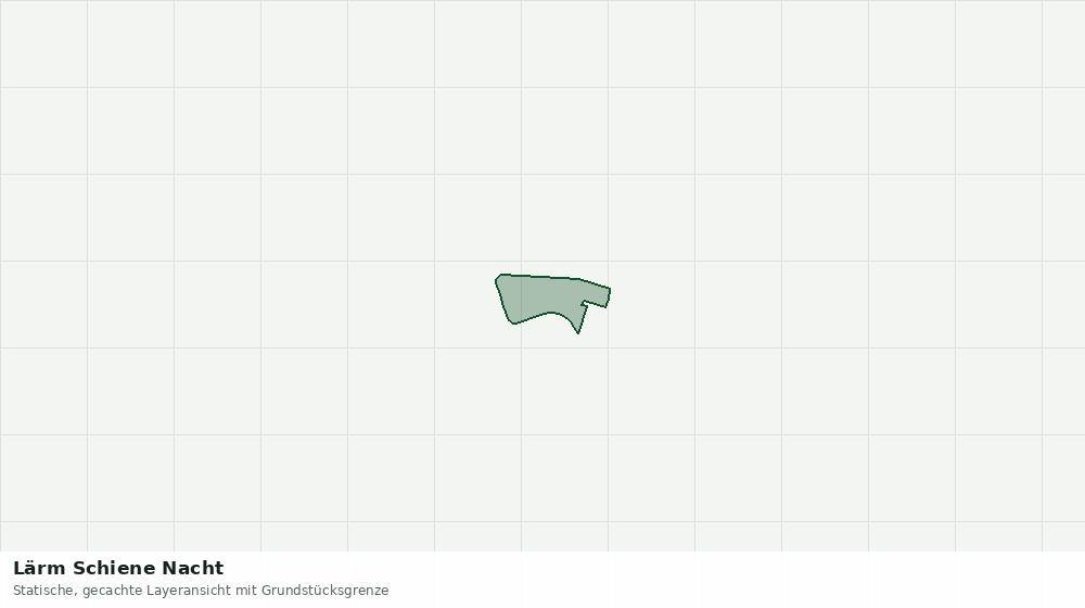 Statische Kartenansicht: Lärm Schiene Nacht
