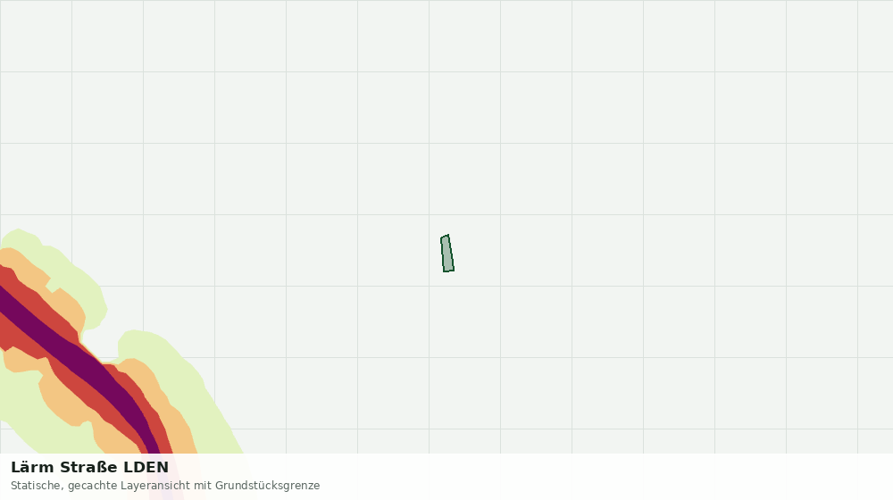 Statische Kartenansicht: Lärm Straße LDEN
