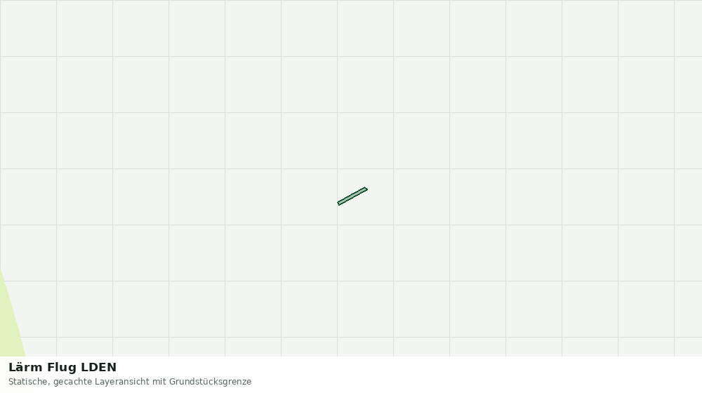 Statische Kartenansicht: Lärm Flug LDEN