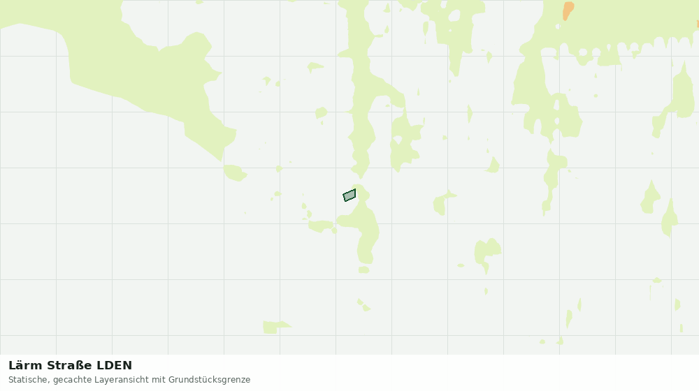 Statische Kartenansicht: Lärm Straße LDEN