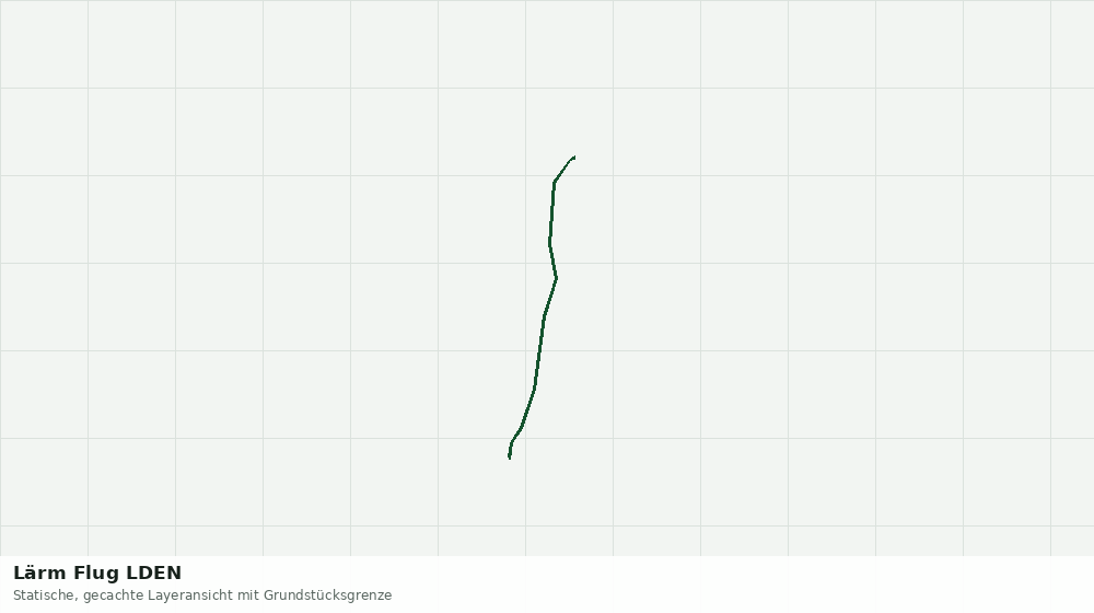 Statische Kartenansicht: Lärm Flug LDEN