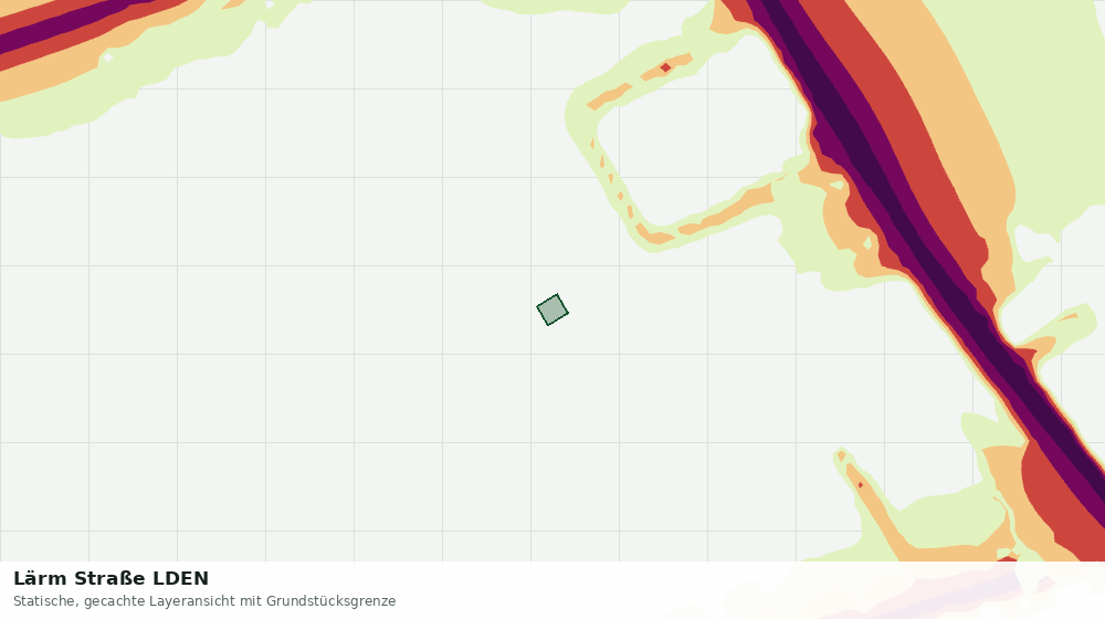 Statische Kartenansicht: Lärm Straße LDEN