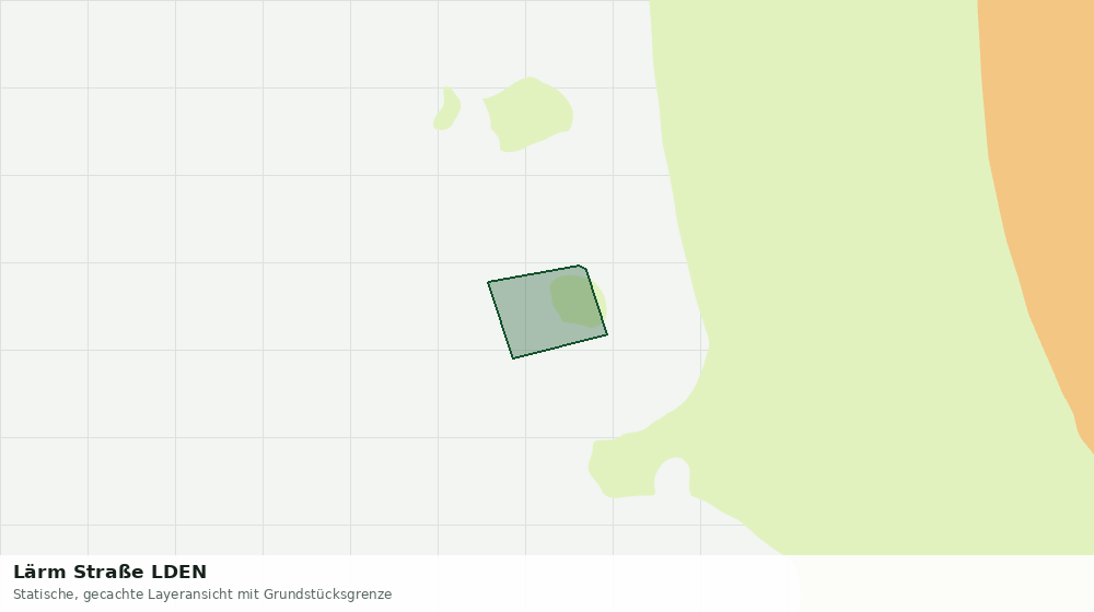 Statische Kartenansicht: Lärm Straße LDEN