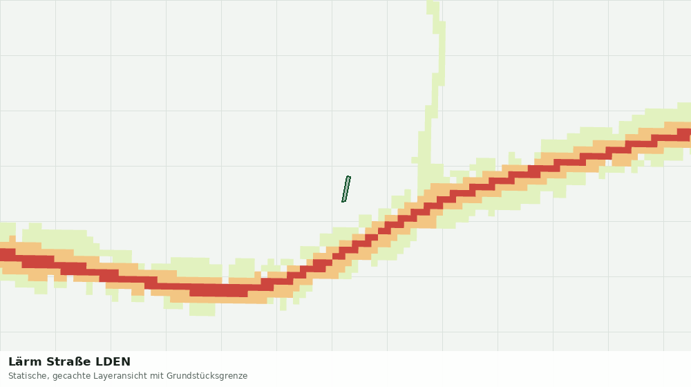 Statische Kartenansicht: Lärm Straße LDEN