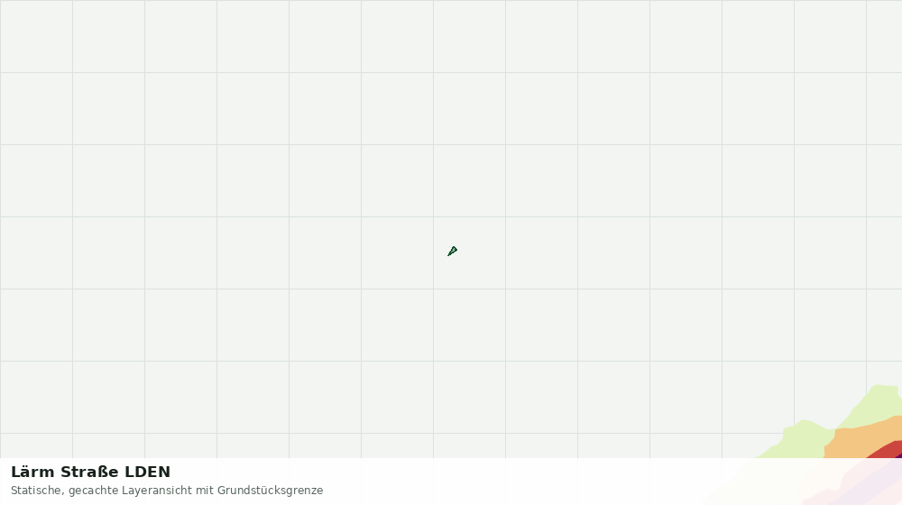 Statische Kartenansicht: Lärm Straße LDEN