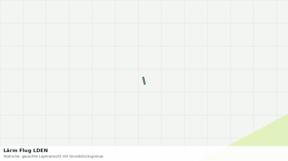 Statische Kartenansicht: Lärm Flug LDEN