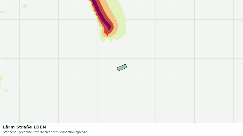 Statische Kartenansicht: Lärm Straße LDEN