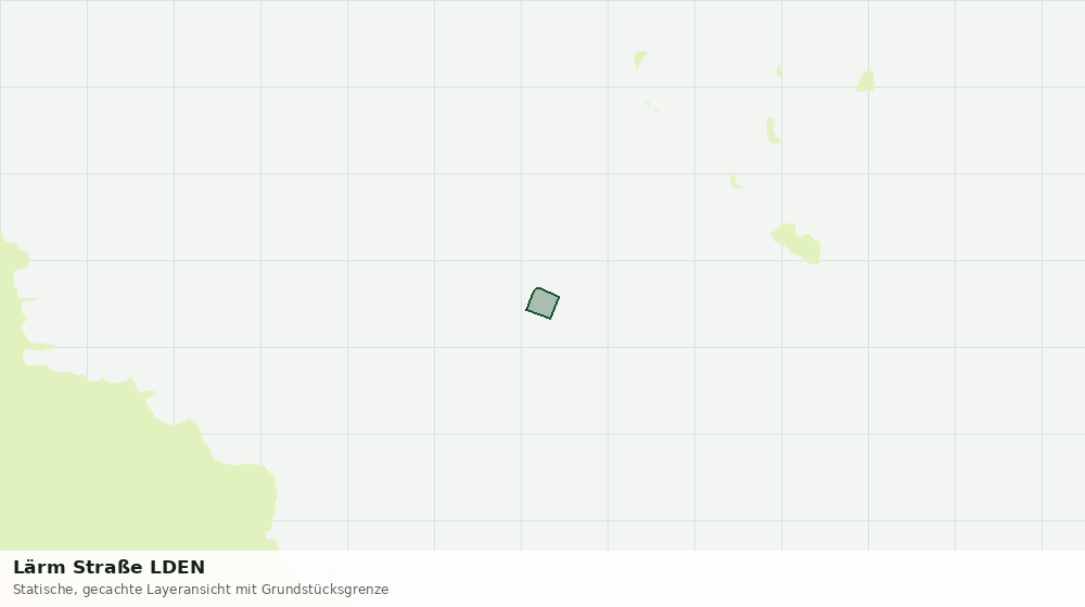 Statische Kartenansicht: Lärm Straße LDEN