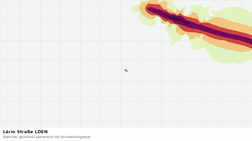 Statische Kartenansicht: Lärm Straße LDEN