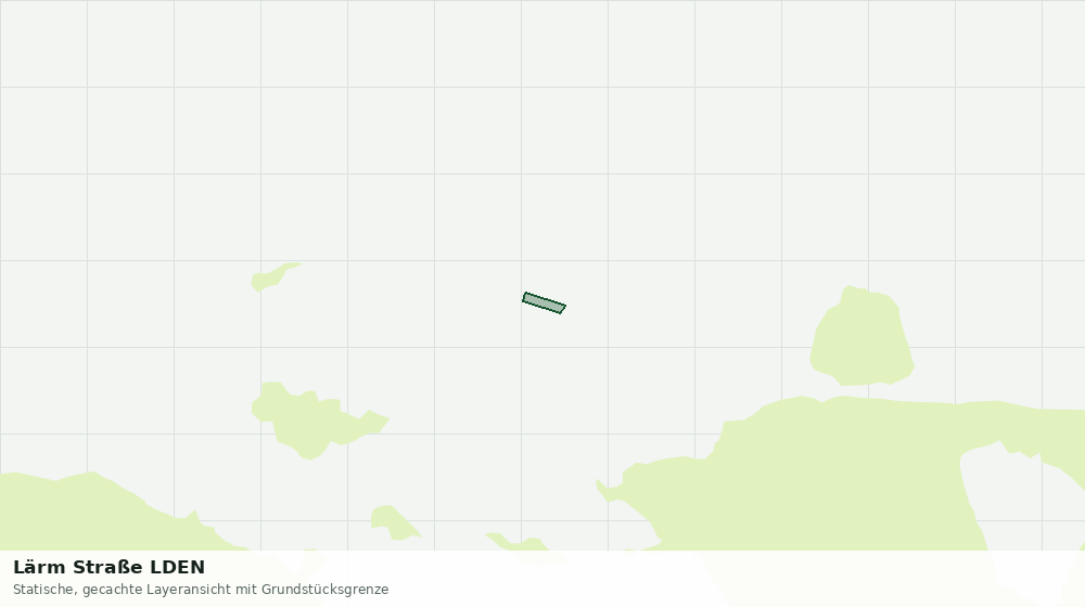 Statische Kartenansicht: Lärm Straße LDEN