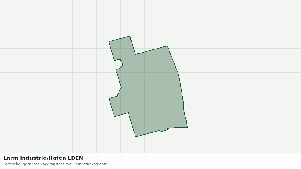 Statische Kartenansicht: Lärm Industrie/Häfen LDEN