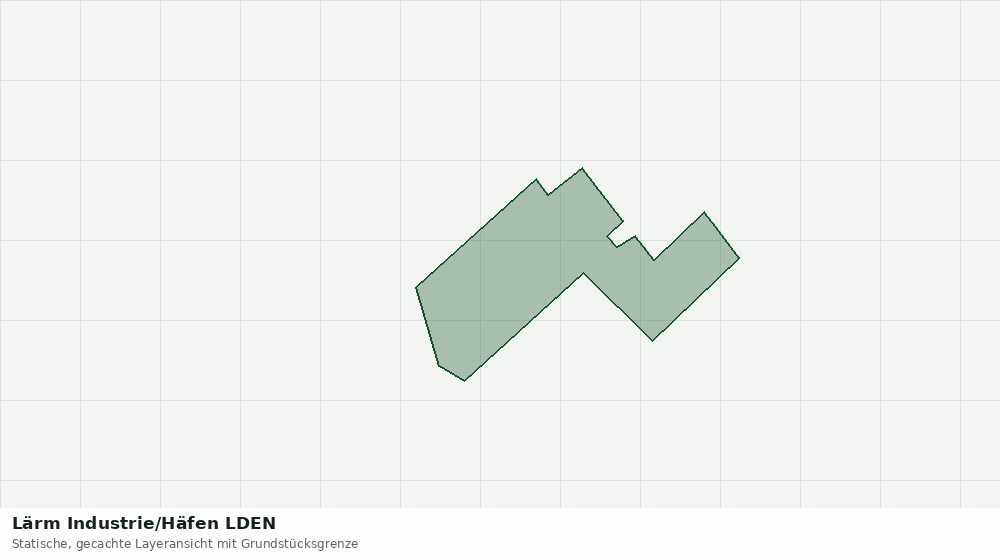 Statische Kartenansicht: Lärm Industrie/Häfen LDEN