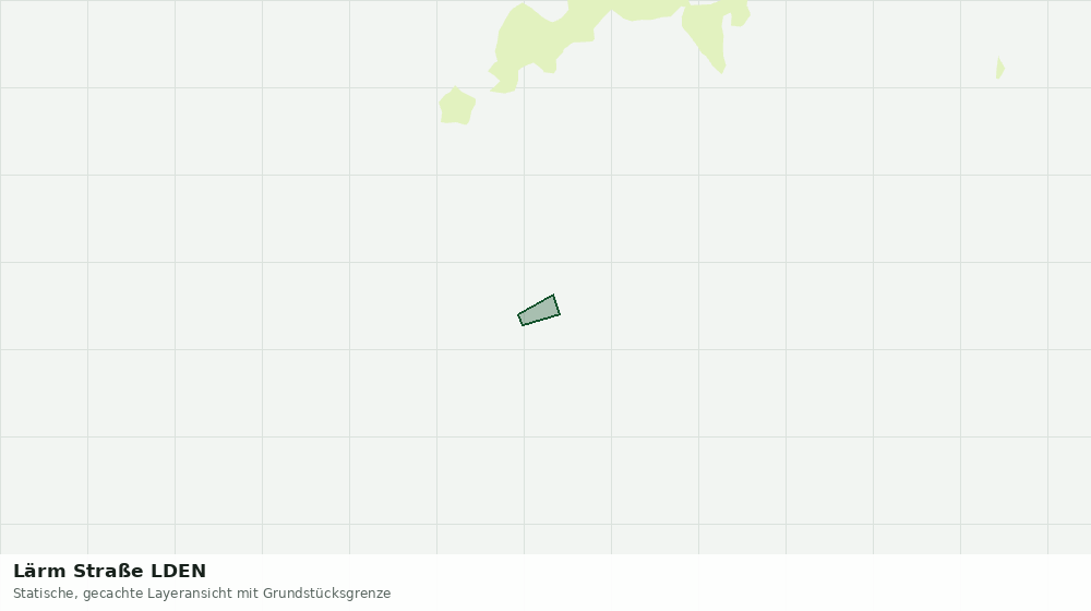 Statische Kartenansicht: Lärm Straße LDEN