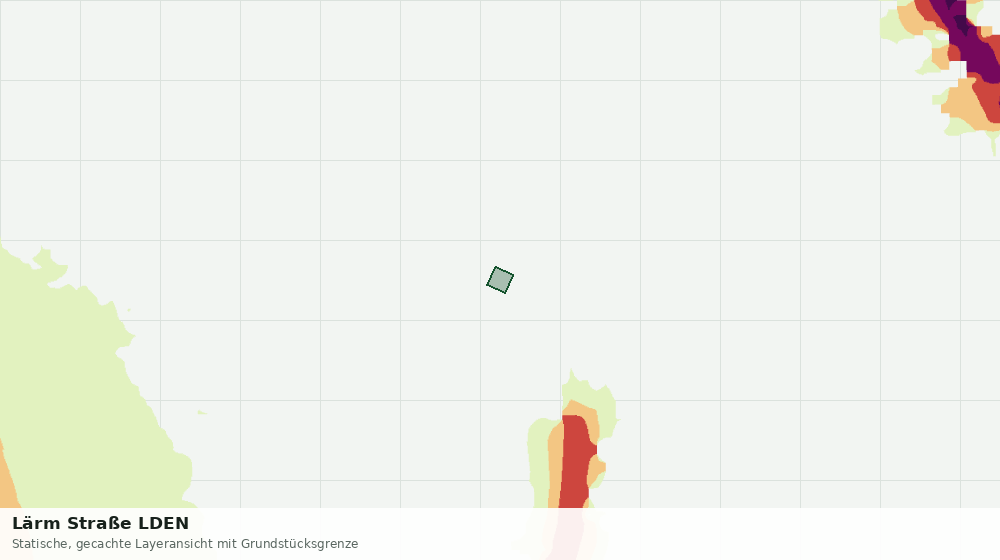 Statische Kartenansicht: Lärm Straße LDEN