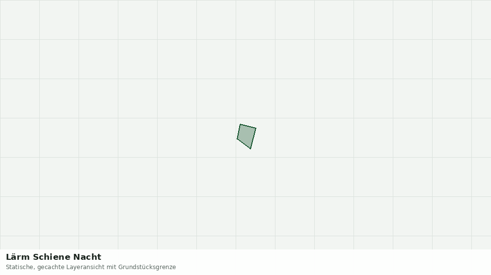Statische Kartenansicht: Lärm Schiene Nacht