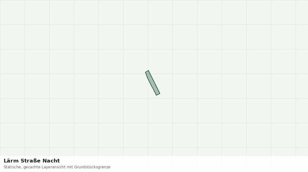 Statische Kartenansicht: Lärm Straße Nacht