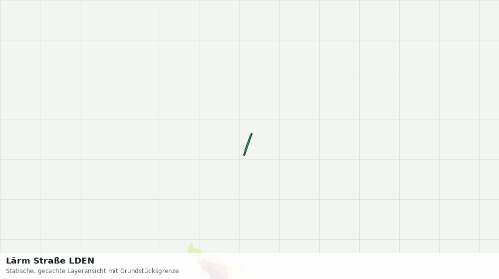 Statische Kartenansicht: Lärm Straße LDEN