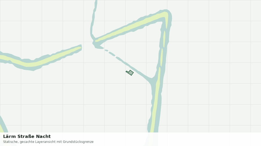 Statische Kartenansicht: Lärm Straße Nacht