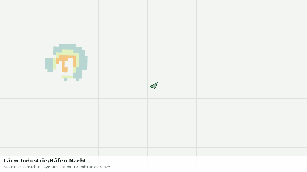 Statische Kartenansicht: Lärm Industrie/Häfen Nacht