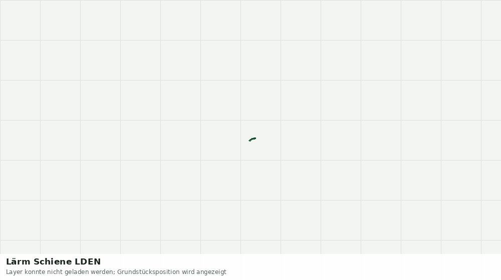 Statische Kartenansicht: Lärm Schiene LDEN