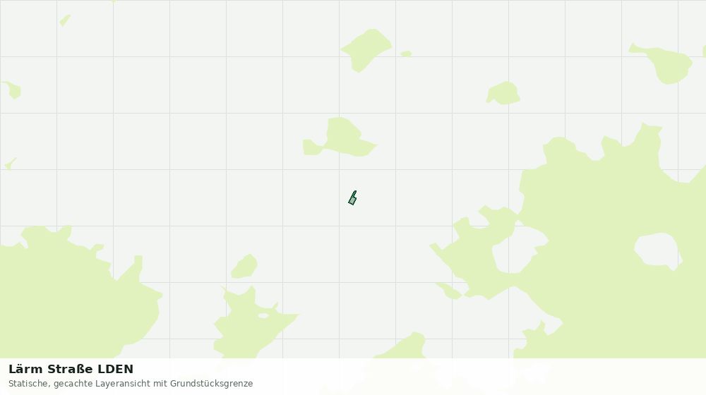 Statische Kartenansicht: Lärm Straße LDEN