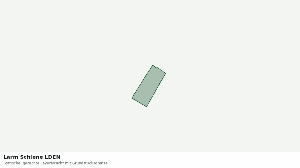 Statische Kartenansicht: Lärm Schiene LDEN