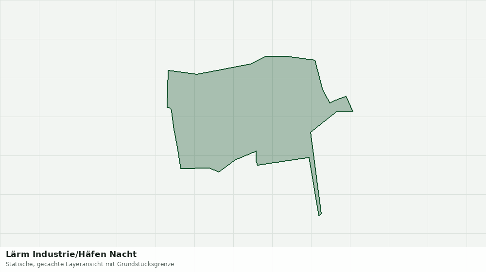 Statische Kartenansicht: Lärm Industrie/Häfen Nacht