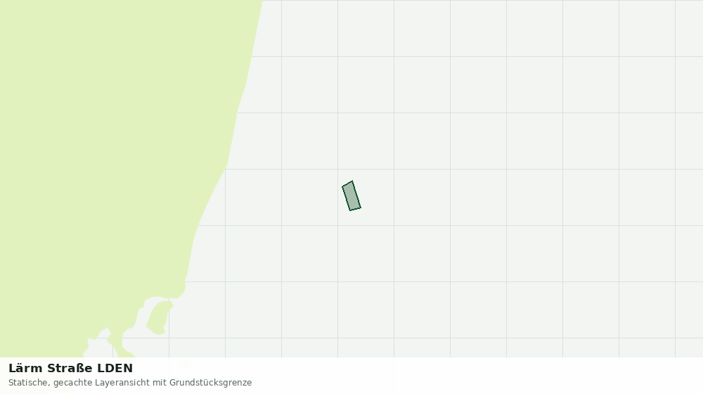 Statische Kartenansicht: Lärm Straße LDEN