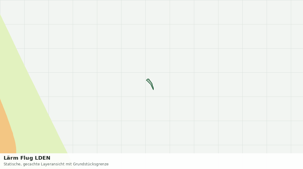 Statische Kartenansicht: Lärm Flug LDEN