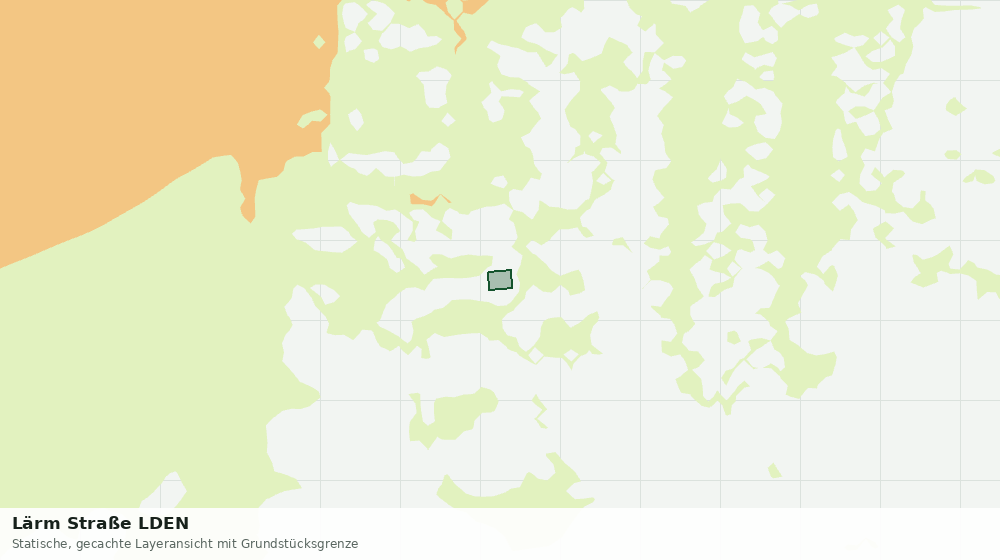 Statische Kartenansicht: Lärm Straße LDEN