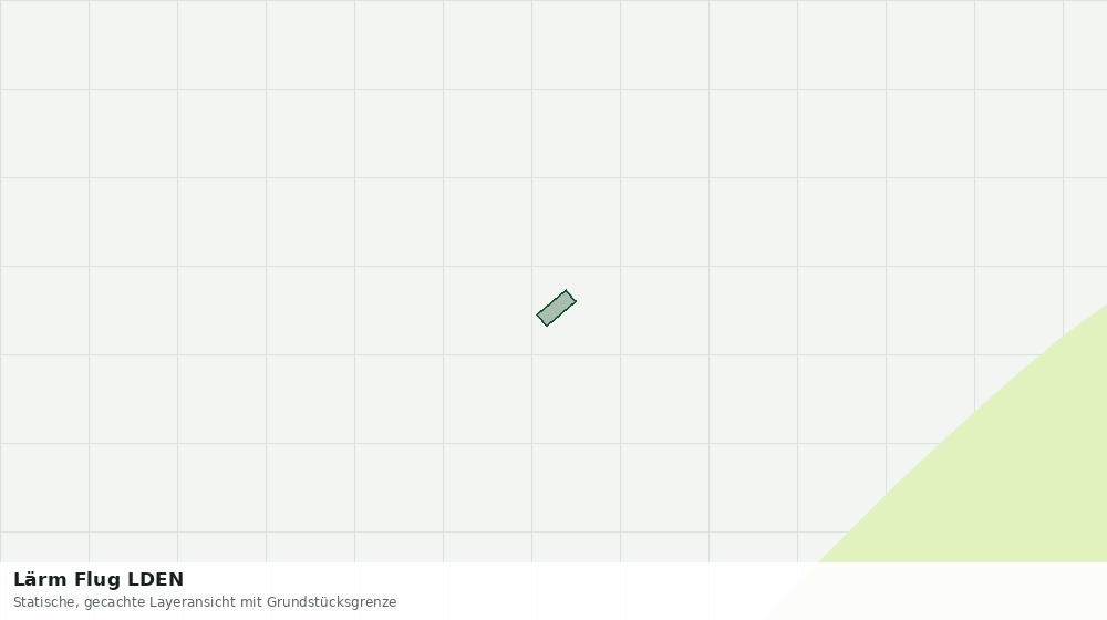 Statische Kartenansicht: Lärm Flug LDEN