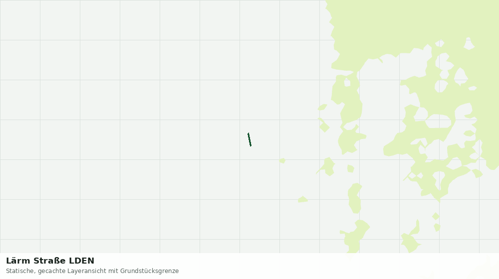 Statische Kartenansicht: Lärm Straße LDEN