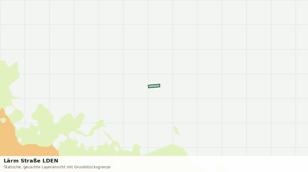 Statische Kartenansicht: Lärm Straße LDEN