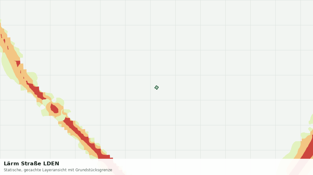 Statische Kartenansicht: Lärm Straße LDEN