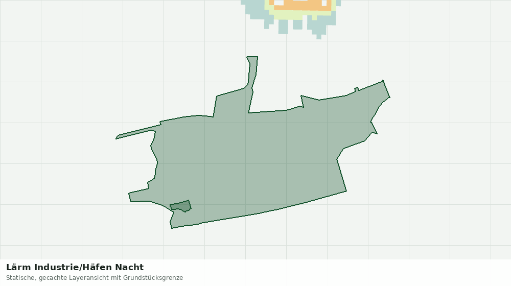 Statische Kartenansicht: Lärm Industrie/Häfen Nacht