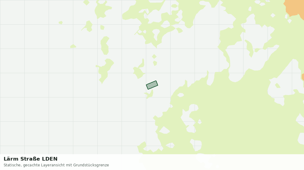 Statische Kartenansicht: Lärm Straße LDEN