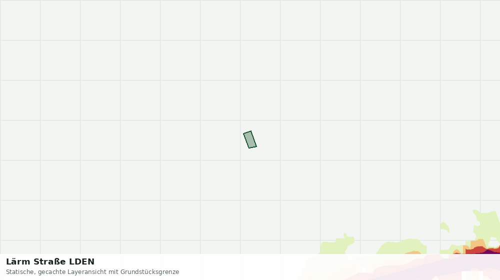 Statische Kartenansicht: Lärm Straße LDEN