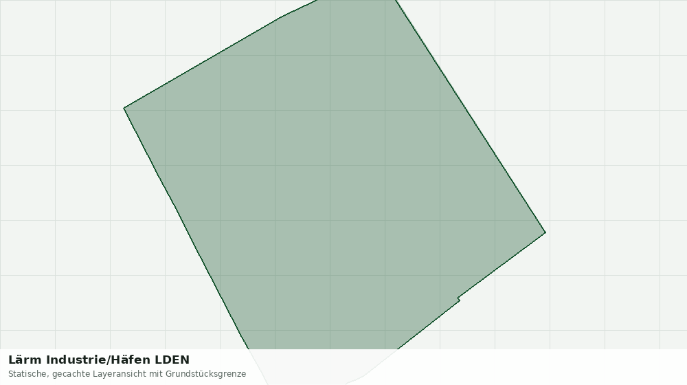 Statische Kartenansicht: Lärm Industrie/Häfen LDEN