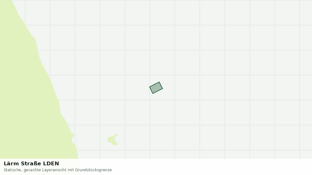 Statische Kartenansicht: Lärm Straße LDEN