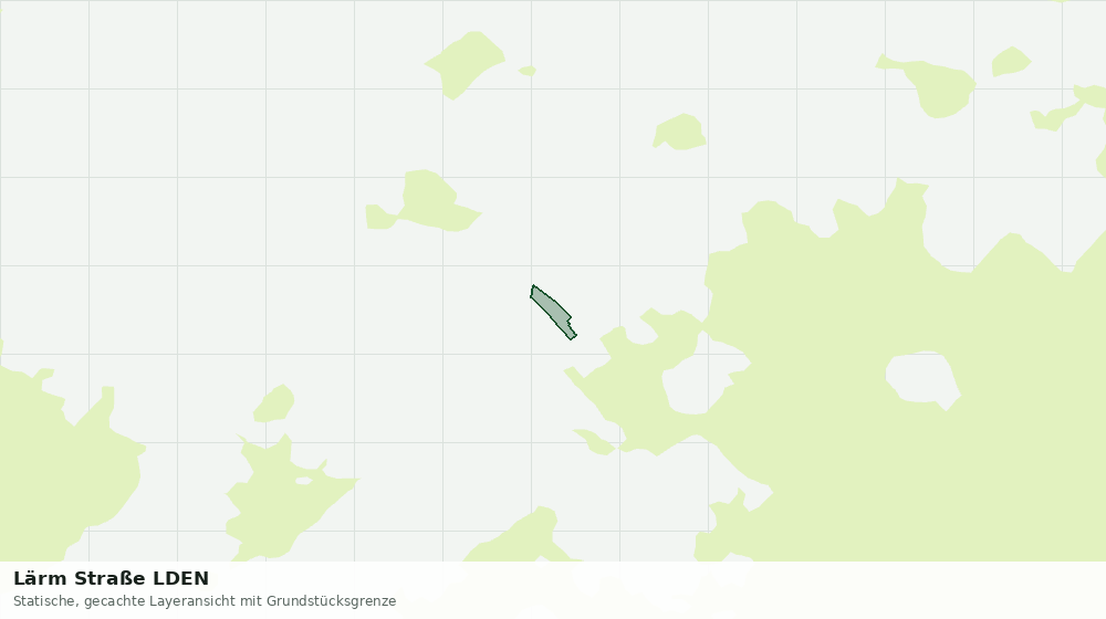 Statische Kartenansicht: Lärm Straße LDEN