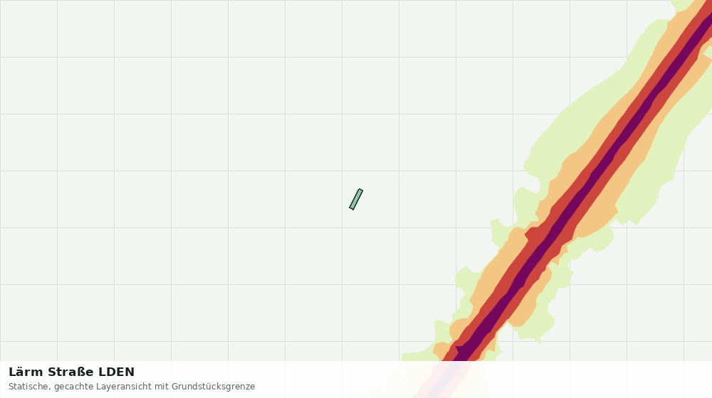 Statische Kartenansicht: Lärm Straße LDEN