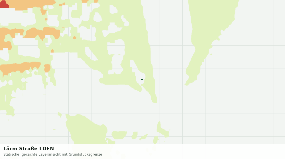 Statische Kartenansicht: Lärm Straße LDEN