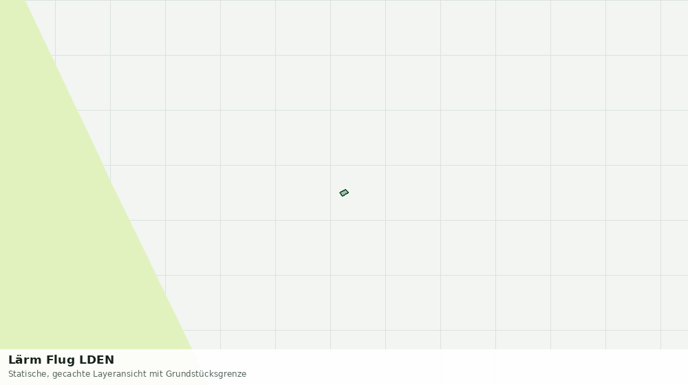 Statische Kartenansicht: Lärm Flug LDEN