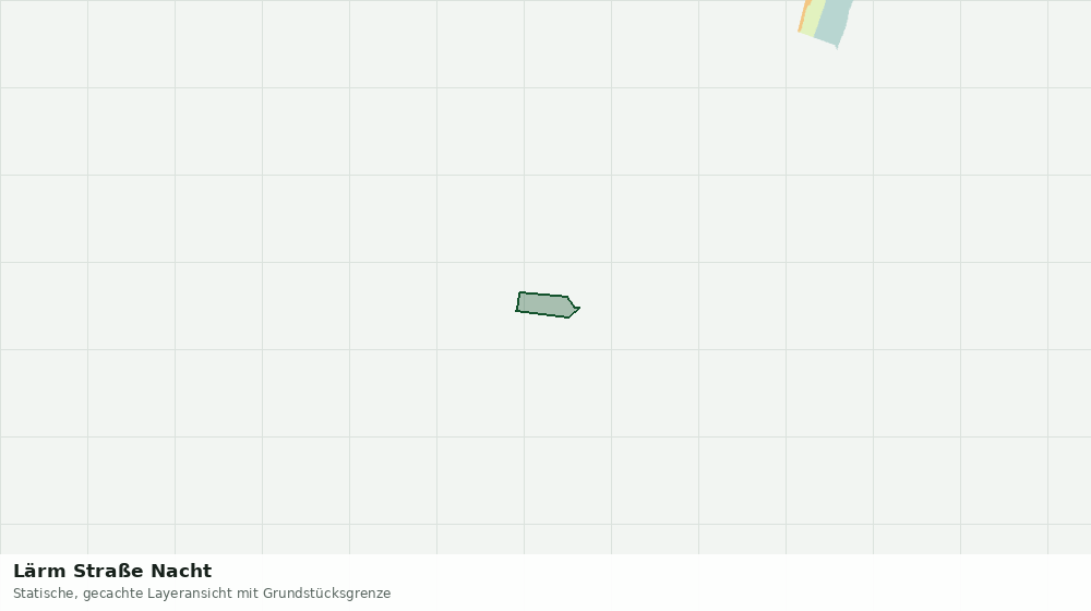 Statische Kartenansicht: Lärm Straße Nacht