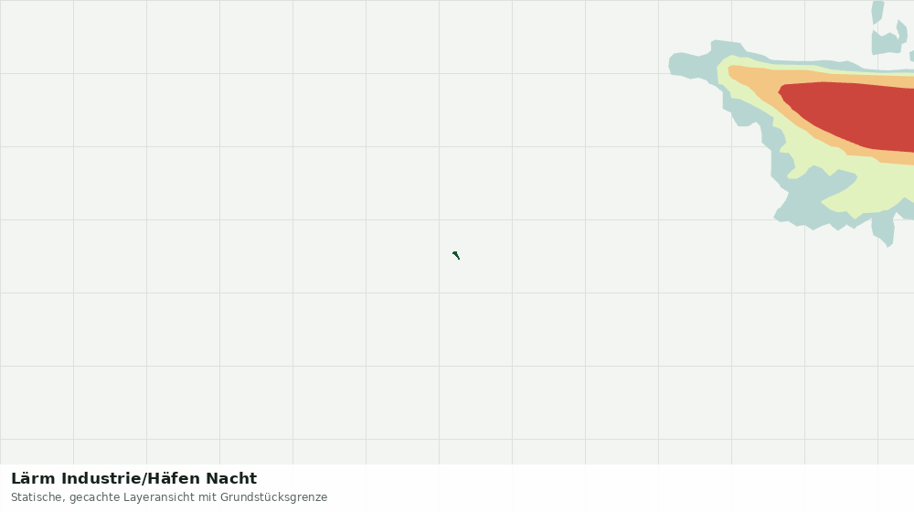Statische Kartenansicht: Lärm Industrie/Häfen Nacht