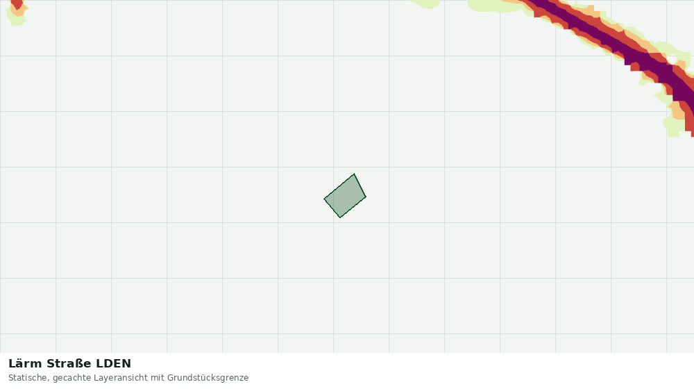 Statische Kartenansicht: Lärm Straße LDEN