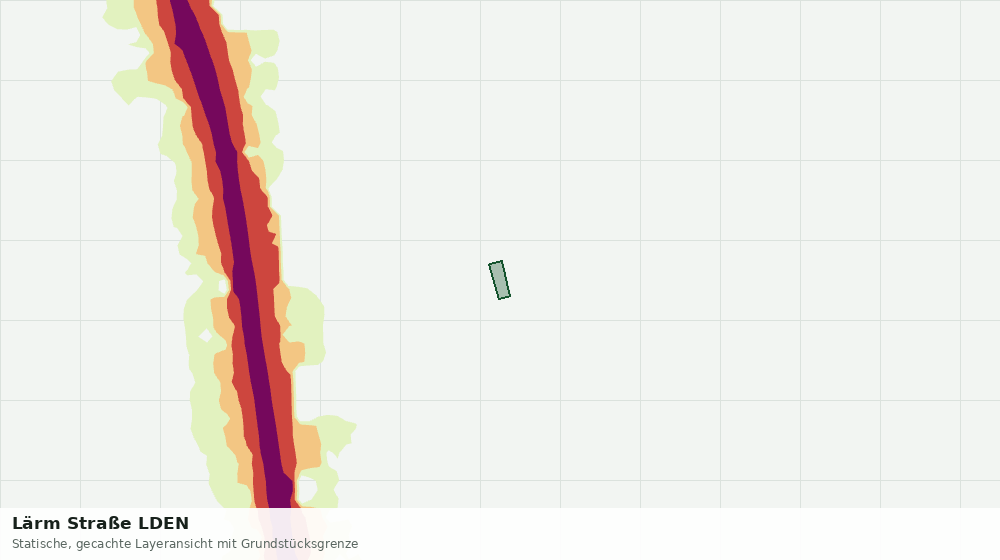 Statische Kartenansicht: Lärm Straße LDEN