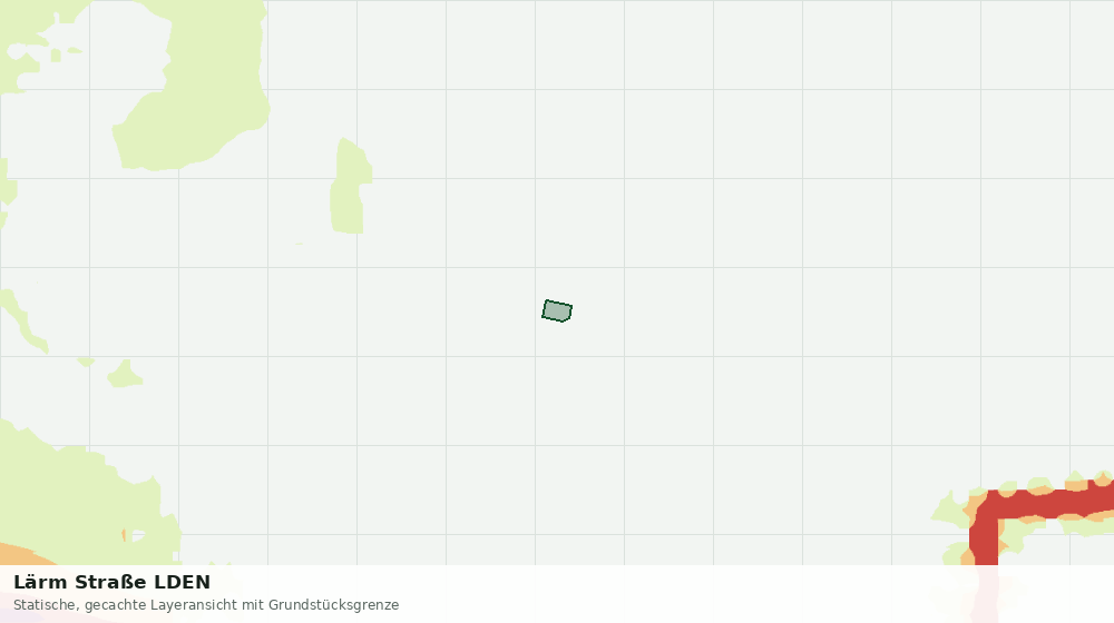 Statische Kartenansicht: Lärm Straße LDEN