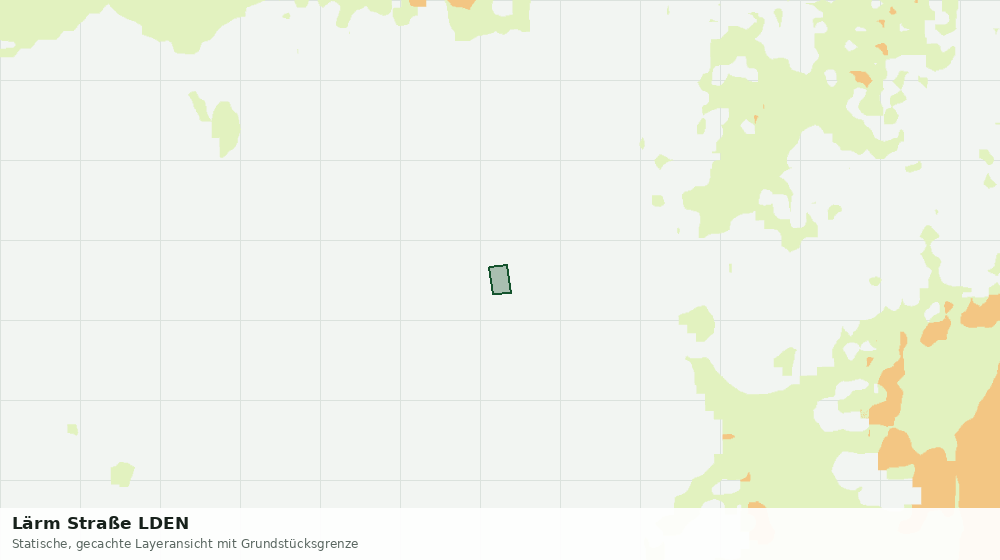 Statische Kartenansicht: Lärm Straße LDEN